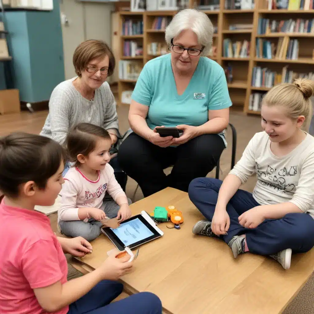 Caregivers on Devices at Storytime – Jbrary